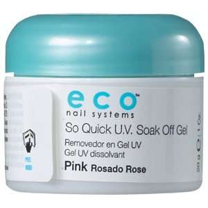  STAR NAIL Eco So Quick UV Soak Off Gel Pink 1 oz. Beauty