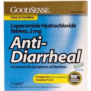 Good Sense Loperamide Hydrochloride 2Mg Anti Diarrheal Caps Case Pack 