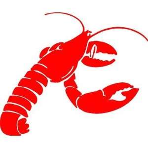  Lobster Decal, Car, Truck Wall Sticker   Made In USA size 