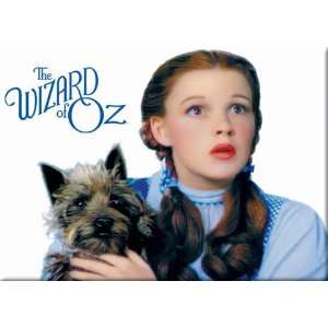  Wizard of Oz Dorothy & Toto White Magnet 22982OZ Kitchen 