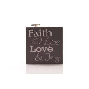  Little River Gifts Music Box Faith Hope Love Joy Plays Ode 