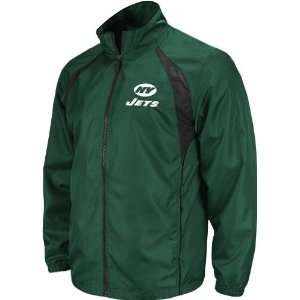 New York Jets Reebok Trainer Full Zip Lightweight Jacket:  