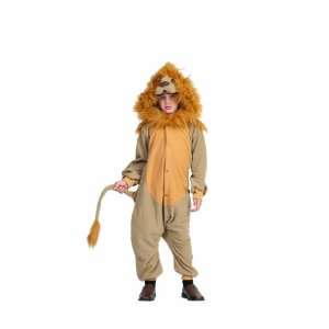  Childs Lion Costume Pajamas Size Medium (8 10 