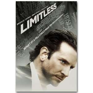 Limitless Poster   G Promo Flyer   11 x 17 Movie Bradley 