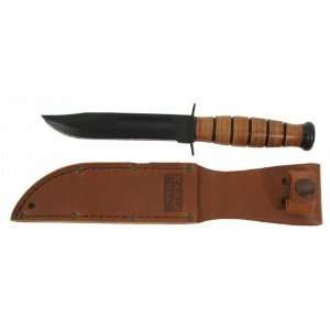 Ka bar Knives USA Short Knife w/Sheath #1262: Sports 