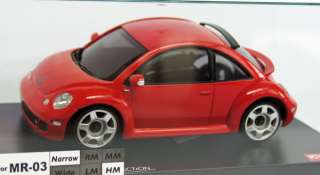Kyosho Mini Z MZP130R Volkswagen New Beetle Turbo Red  