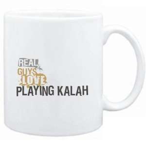   Mug White  Real guys love playing Kalah  Sports: Sports & Outdoors