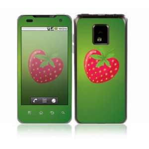  LG Optimus 2X Decal Skin Sticker   StrawBerry Love 