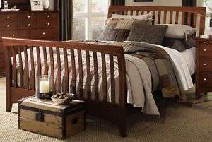 Kincaid Gathering House Queen Sleigh Bed SOLID WOOD  