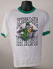 Vintage 1983 Kiss Me I’m Irish Ringer T Shirt~Large