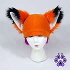 Cosplay AGF FURRY ski NARUTO FOX Kitty Anime Hat EARS ORANGE kitsune