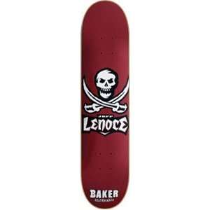 Baker Lenoce Swashbuckler Skateboard Deck   7.63  Sports 