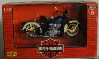 Harley Davidson Die Cast Metal Replica 1998 1:18 NIB  
