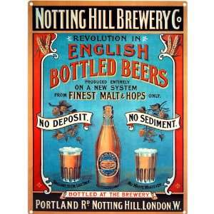  Notting Hill Brewery Metal Bar Sign: Kitchen & Dining