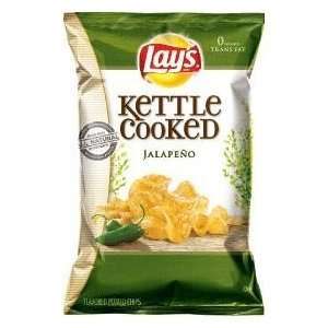 Lays Kettle Cooked Jalapeno Potato Chips 8.5 oz (Pack of 3)