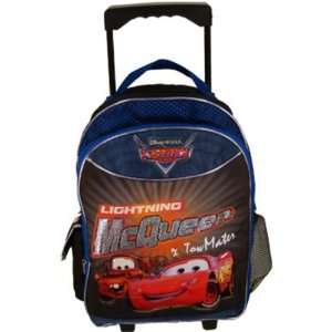  Cars Large Rolling School Backpack (23021) Everything 