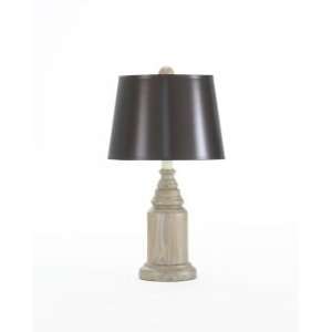 19 Kiawah Solid Wood Table Lamp by Sedgefield   Oyster Pearl (L637P 