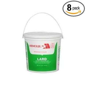 Armour Star Lard, 1 Pound (Pack of 8): Grocery & Gourmet Food