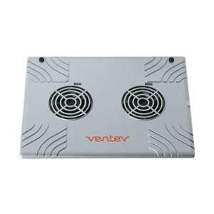  Ventev TechVENT Two Fan Cooling Pad Notebook Laptop Electronics