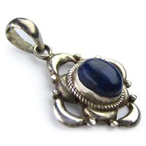   Lapis Lazuli Crystal)   0.8  Authentic Tibetan Jewelry with Crystals