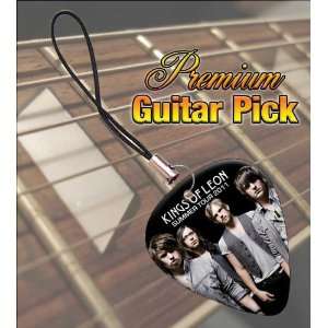  Kings Of Leon 2011 Tour Premium Guitar Pick Phone Charm 