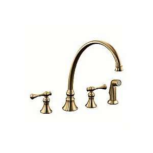  Kohler K 16111 4A Revival Kitchen Faucet, Brsh Bronze 