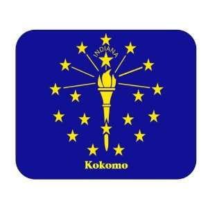  US State Flag   Kokomo, Indiana (IN) Mouse Pad: Everything 