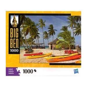  Big Ben Kuna Yala Panama 1000 Piece Puzzle Hasbro MB Toys 