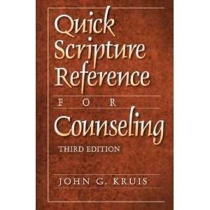   Reference for Counseling [Spiral bound]: John G. Kruis: Books