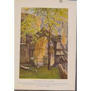   Painting By Haslehust The Porch Temple Church England: Home & Kitchen