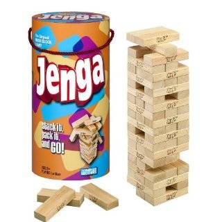 by hasbro games the list author says jenga makes a great addition 