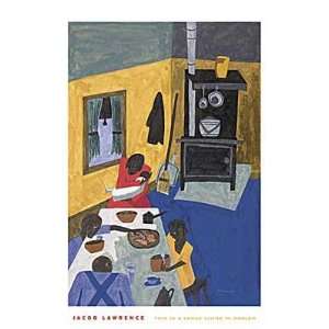  Jacob Lawrence   This is a Family Living in Harlem