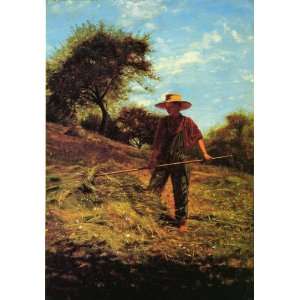 Oil Painting Haymaking Winslow Homer Hand Painted Art  