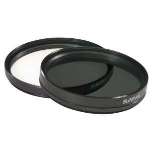   55mm Ultra violet And Circular Polarized Filter Twin Pack: Electronics