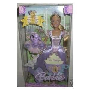  Barbie Rapunzel Fantasy Tales Tea Party Doll playset: Toys 
