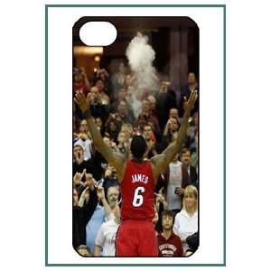  Lebron James Miami Heat NBA iPhone 4s iPhone4s Black 