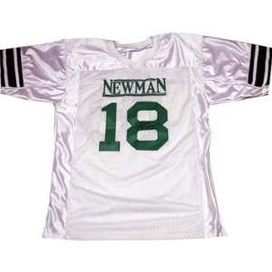   Autographed Newman High School White Jersey: Sports Collectibles