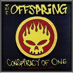  The Offspring Consiracy Of One Woven Patch 3 x 5 Aprox 