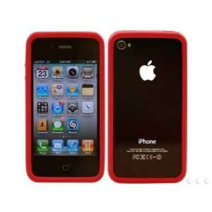  Cellet Red Bumper for Apple iPhone 4 Cell Phones 
