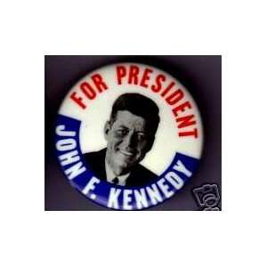  campaign pinback button political badge KENNEDY 1.75 