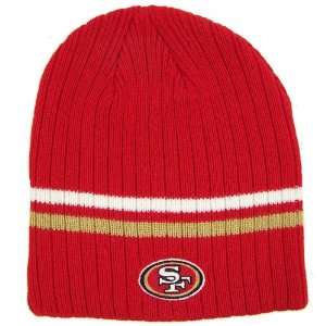  49ERS EMBROIDERED TEAM LOGO BEANIE CAP HAT: Sports & Outdoors