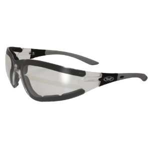  Global Vision Ruthless Safety Glasses with Clear Anti Fog 