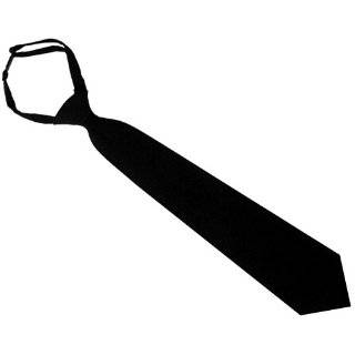  New Boys Solid Color Black Clip On 14 Neck Tie Clothing