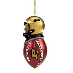   Purdue African American Tackler Christmas Ornaments: Home & Kitchen