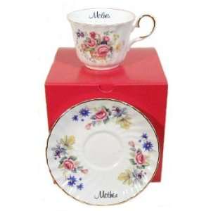  Mother Inscribed Cup & Saucer