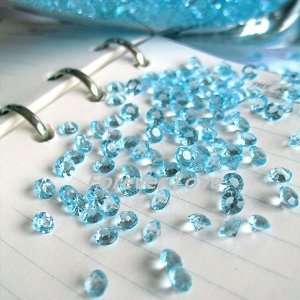   1carat blue diamond confetti wedding party decoration Toys & Games