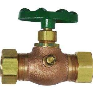   . 727CCBCLD Copper Compression Stop And Waste Valve: Home Improvement