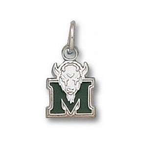  Marshall Thundering Herd Sterling Silver M Marco 3/8 