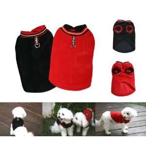  Red Fleece Shirt for Dogs   Small