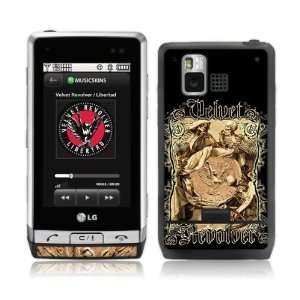   VX9700  Velvet Revolver  Golden Skull Skin: Cell Phones & Accessories